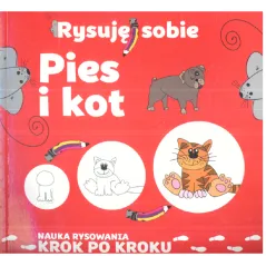 PIES I KOT RYSUJĘ SOBIE Luba Ristujczina - Damidos