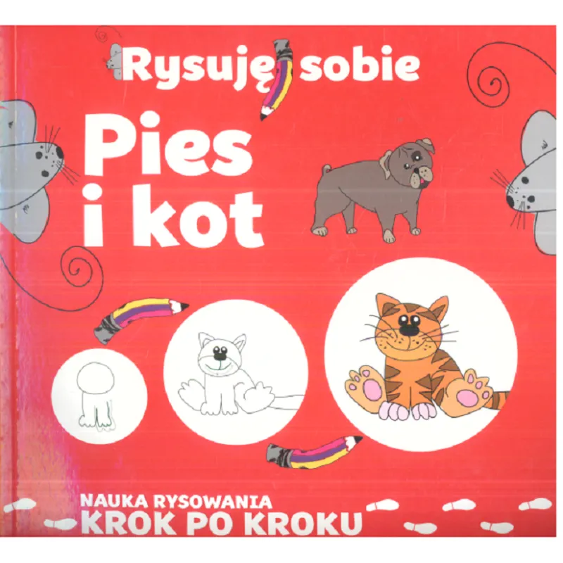 PIES I KOT RYSUJĘ SOBIE Luba Ristujczina - Damidos