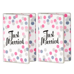 JUST MARRIED ZESTAW ETUI NA PASZPORT 2 SZT.