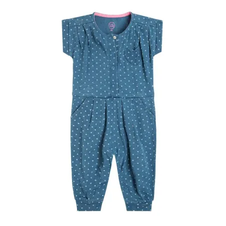 Kombinezon Dziewczęcy Serduszka Denim 62 Cm Cool Club