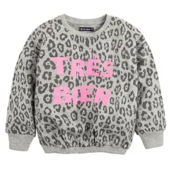 BLUZA DZIEWCZĘCA SZARA CENTKI 146 CM COOL CLUB - Cool Club