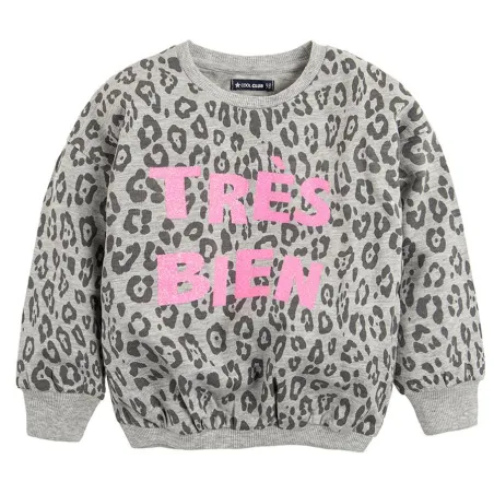 Bluza Dziewczęca Szara Centki 146 Cm Cool Club Bluza Dziewczęca Szara Centki 146 Cm Cool Club