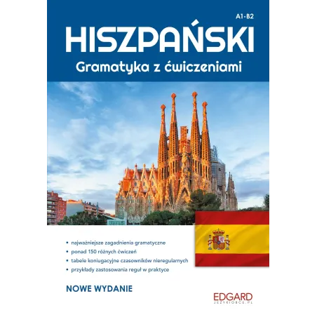 Hiszpański Gramatyka z ćwiczeniami. Poziom A1B2 wyd. 2023 Aleksandra Tesiorowska