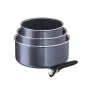 Zestaw Garnków 4-Elementowy Tefal Ingenio Elegance L2319302 Zestaw Garnków 4-Elementowy Tefal Ingenio Elegance L2319302