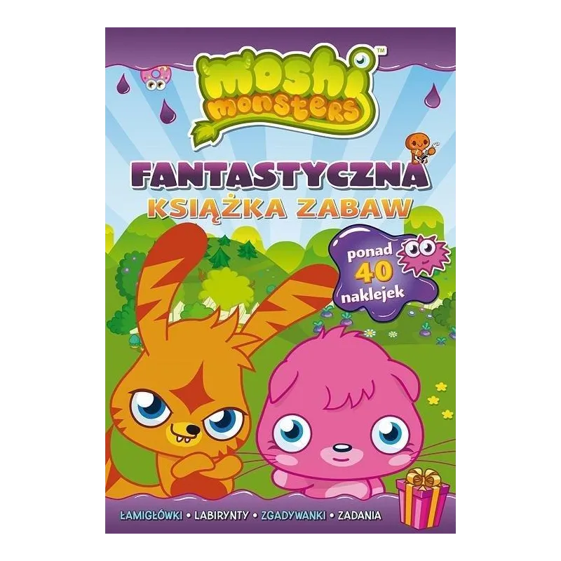 MOSHI MONSTER FANTASTYCZNA KSIĄŻKA ZABAW - Wilga