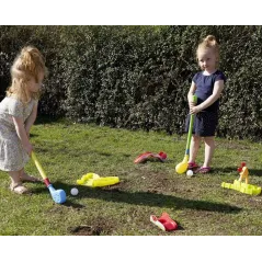 MINI GOLF ZESTAW Z 6 PRZESZKODAMI DO DOMU I OGRODU 3+