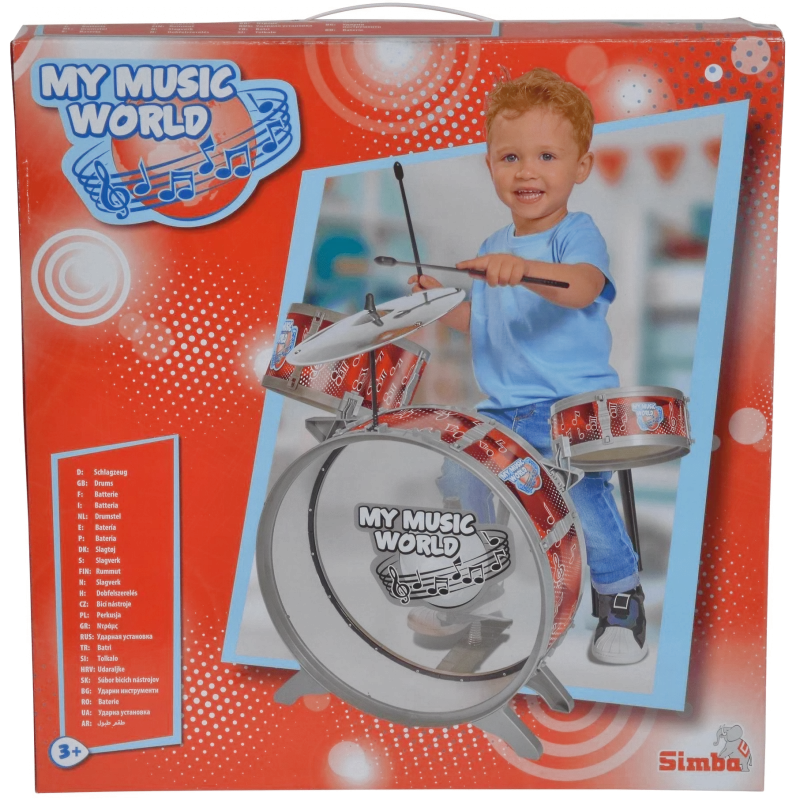 PERKUSJA DLA DZIECI MY MUSIC WORLD 3+
