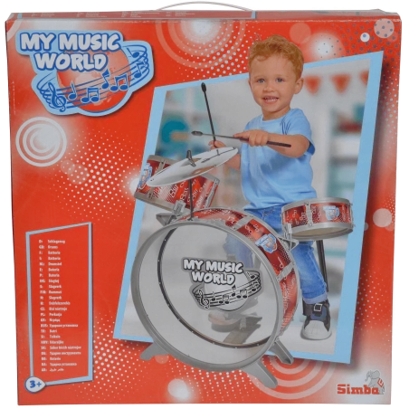 PERKUSJA DLA DZIECI MY MUSIC WORLD 3+