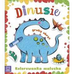 DINUSIE KOLOROWANKA MALUCHA Z GRUBYM OBRYSEM - Aksjomat