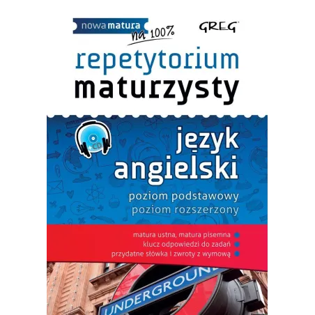 JĘZYK ANGIELSKI REPETYTORIUM MATURZYSTY + CD - Greg