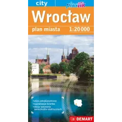 WROCŁAW PLAN MIASTA 1:20 000