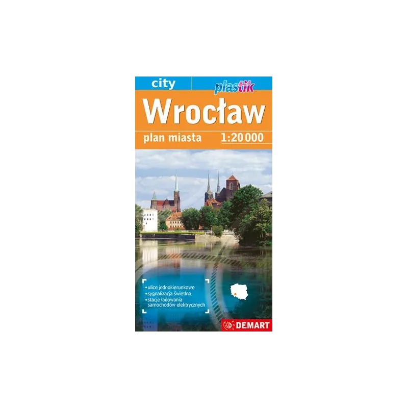 WROCŁAW PLAN MIASTA 1:20 000