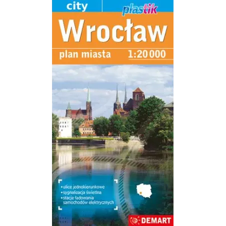 WROCŁAW PLAN MIASTA 1:20 000