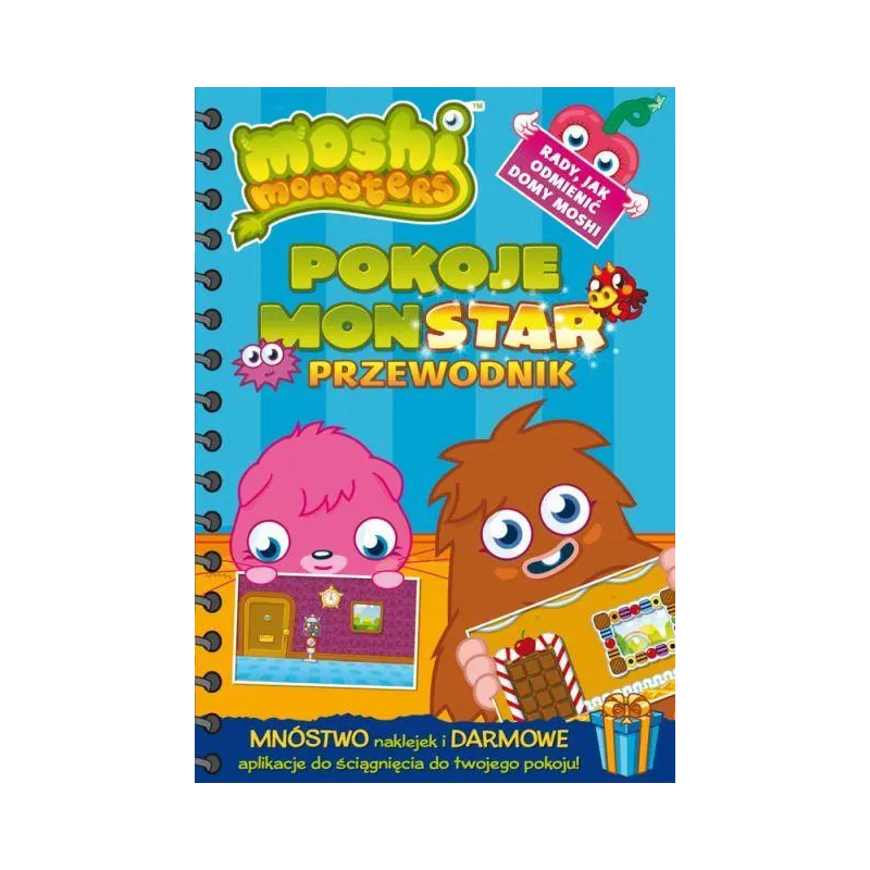 MOSHI MONSTERS. POKOJE MONSTAR. PRZEWODNIK - Wilga