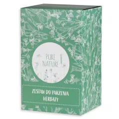 ZESTAW DO PARZENIA HERBATY PURE NATURE