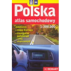 POLSKA ATLAS SAMOCHODOWY 1: 300 000