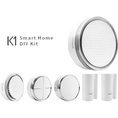INTELIGENTNY SYSTEM ALARMOWY DO DOMU I BIURA SMANOS K1 IOS ANDROID - Smanos