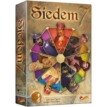 SIEDEM GRA KARCIANA 10+ - FoxGames