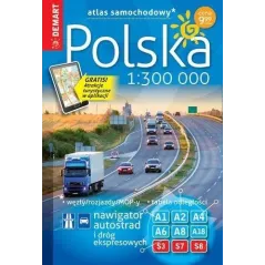 POLSKA ATLAS SAMOCHODOWY 1: 300 000