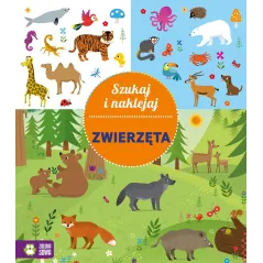 ZWIERZĘTA. SZUKAJ I NAKLEJAJ