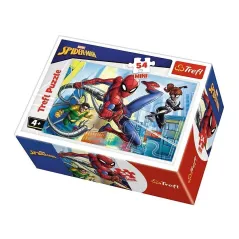 PUZZLE MINI SPIDER-MAN 3 CZAS NA SPIDER-MANA 54 ELEMENTY TREFL 4+