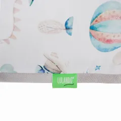 MATA DO ZABAWY Z PODUSZEK 145 X 145 X 10 CM LULANDO ART PLANE - Lulando