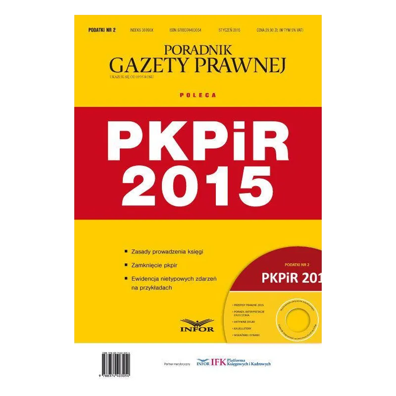 PODATKI 2015 PKPIR 2015 NR 2 - Infor