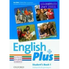ENGLISH PLUS 1 STUDENTS BOOK + KOD DO ĆWICZEŃ ONLINE Ben Wetz - Oxford