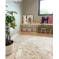 Okrągły Dywan Shaggy Janjira 200 Cm Offwhite Trendcarpet Okrągły Dywan Shaggy Janjira 200 Cm Offwhite Trendcarpet