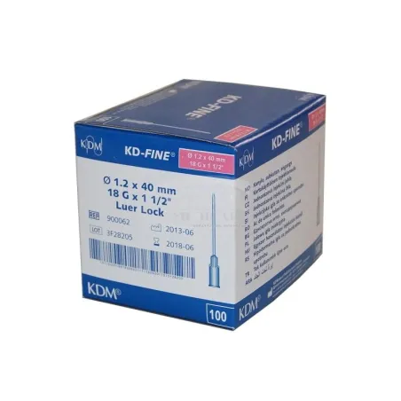 Igły Do Pobierania Leków Kd-Fine 1,2 X 30 Mm 18G 100 Szt