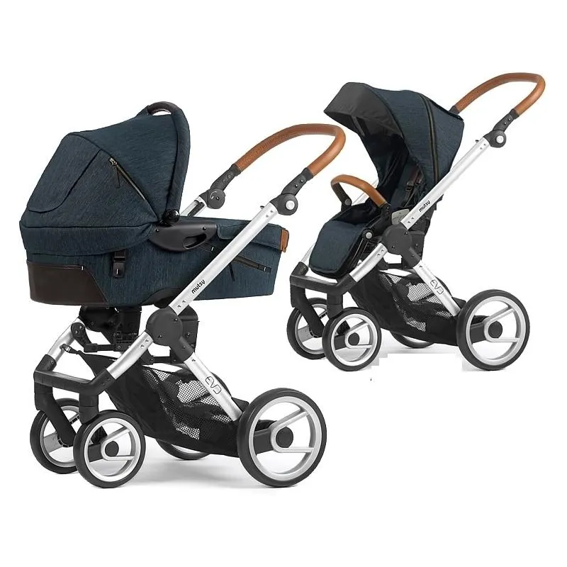 WÓZEK WIELOFUNKCYJNY ZESTAW 2 W 1 MUTSY EVO NOMAD BLUE