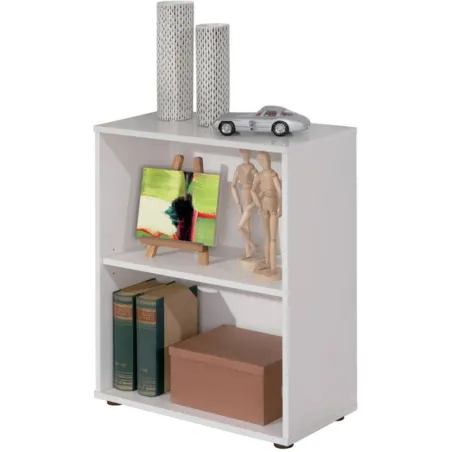 Regał Biały Inter Link Arco 60 Cm Mdf Do Salonu Przedpokoju