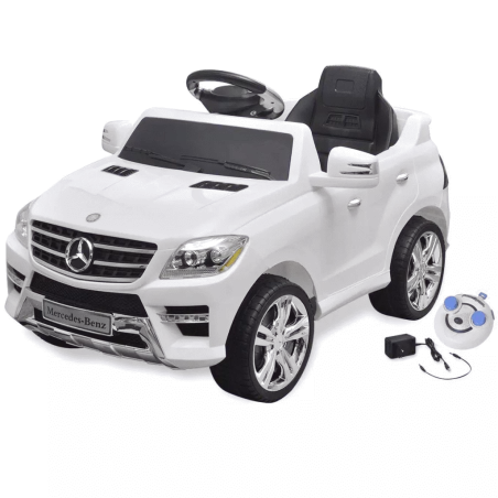 DUŻY SAMOCHÓD NA AKUMULATOR DLA DZIECI MERCEDES BENZ ML350 + PILOT 2+ II GATUNEK - Ultimar