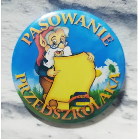 PRZYPINKA PASOWANIE PRZEDSZKOLAKA - Edyp