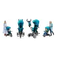 Rowerek Trójkołowy Kinderkraft Aston Turquoise Turkusowy 9M-5 Lat