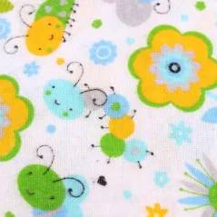 PIELUCHY FLANELOWE 5 SZT. 70 X 80 CM PSZCZÓŁKI LULANDO - Lulando