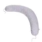 Poduszka Do Karmienia I Spania Boomerang Szare Romby 200 X 39 Cm Lulando