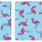 Flamingi Zasłony Do Pokoju Dziecięcego + 2 Szarfy 155 X 120 Cm Flamingi Niebieskie Lulando