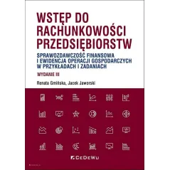 WSTĘP DO RACHUNKOWOŚCI PRZEDSIĘBIORSTW