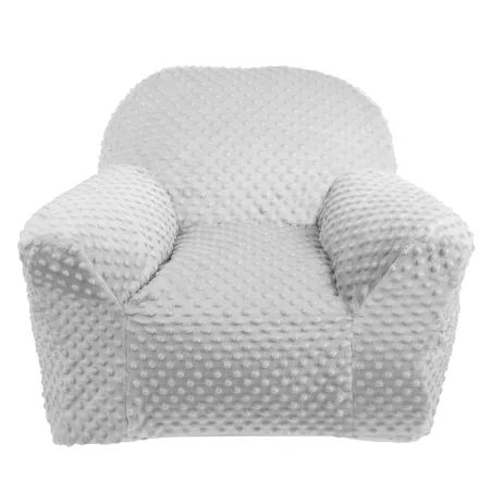 Fotel Dziecięcy Plush Minky Szary Lulando Fotel Dziecięcy Plush Minky Szary Lulando