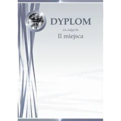DYPLOM ZA ZAJĘCIE II MIEJSCA A4 - Argo