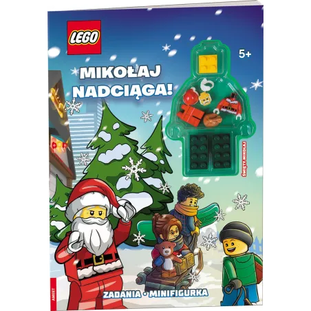 LEGO MIKOŁAJ NADCIĄGA! ZADANIA + MINIFIGURKA 5+