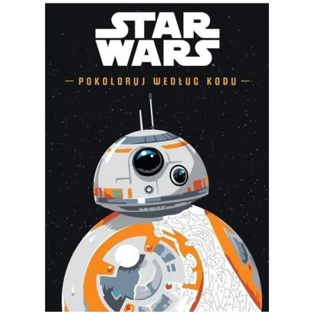 STAR WARS POKOLORUJ WEDŁUG KODU - Ameet