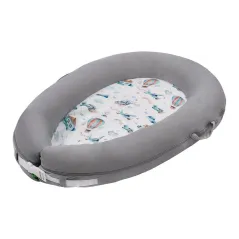 WIELOFUNKCYJNY KOKON NIEMOWLĘCY VELVET PLANE ART COLLECTION LULANDO 85 X 45 CM - Lulando