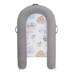 WIELOFUNKCYJNY KOKON NIEMOWLĘCY MATA DO SPANIA I LEŻENIA LULANDO SLEEPY 80 X 45 CM