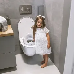NAKŁADKA ANTYPOŚLIZGOWA NA SEDES PIES I KOT SZARA LUPPEE