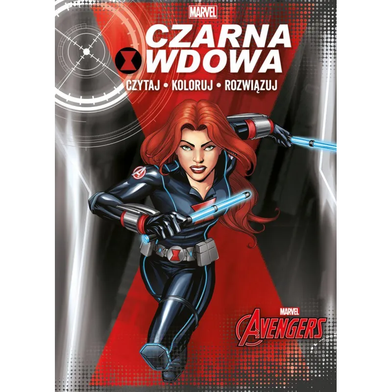 MARVEL CZARNA WDOWA CZYTAJ, KOLORUJ, ROZWIĄZUJ - Olesiejuk MARVEL CZARNA WDOWA CZYTAJ, KOLORUJ, ROZWIĄZUJ - Olesiejuk