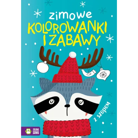 ZIMOWE KOLOROWANKI I ZABAWY Z SZOPEM - Zielona Sowa