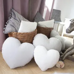 PODUSZKI SERCA ZESTAW HEARTS GREY 3 SZT. LULANDO