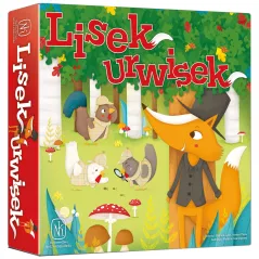 LISEK URWISEK GRA PLANSZOWA NASZA KSIĘGARNIA 5+